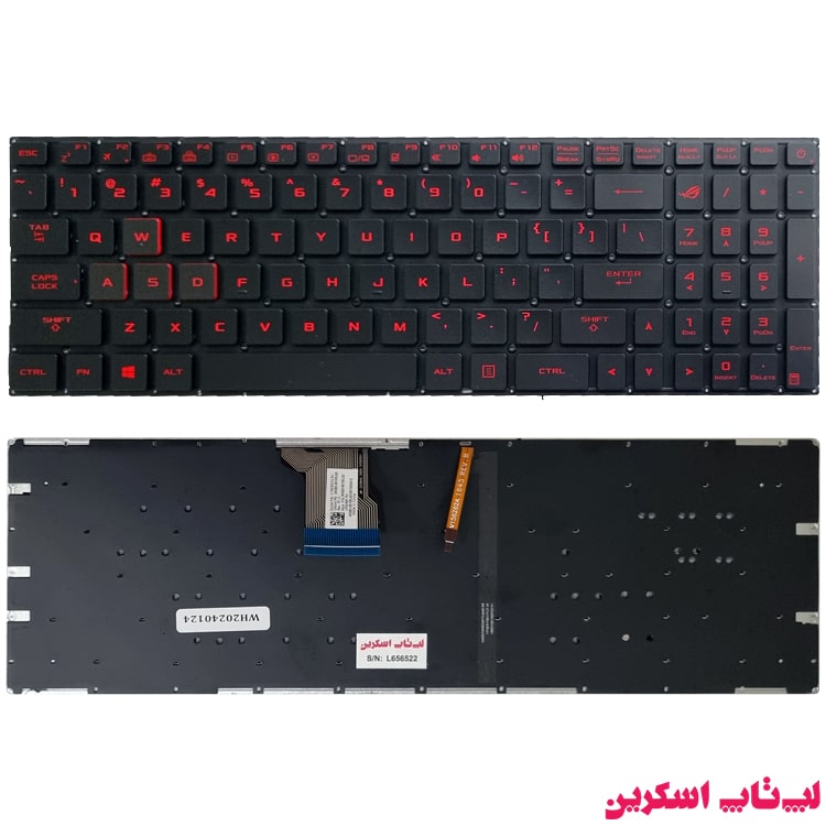 کیبورد لپ تاپ ایسوس ASUS ROG GL702V