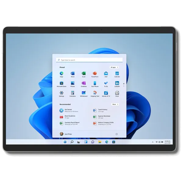 تبلت مایکروسافت Surface pro 8 حافظه 256 گیگابایت SSD رم 16 گیگابایت