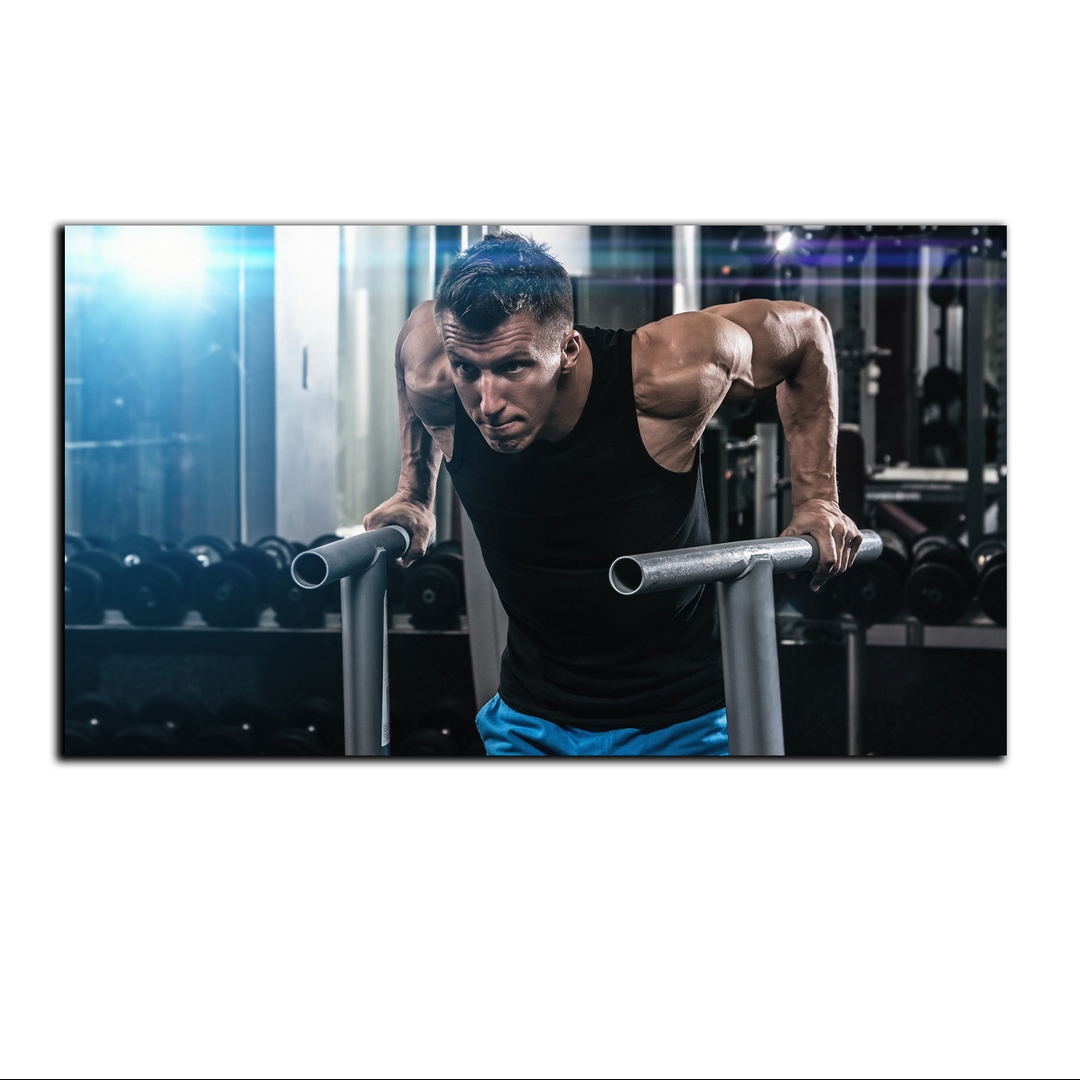 تابلو شاسی بکلیت طرح ورزش بدنسازی مدل SH-S7155