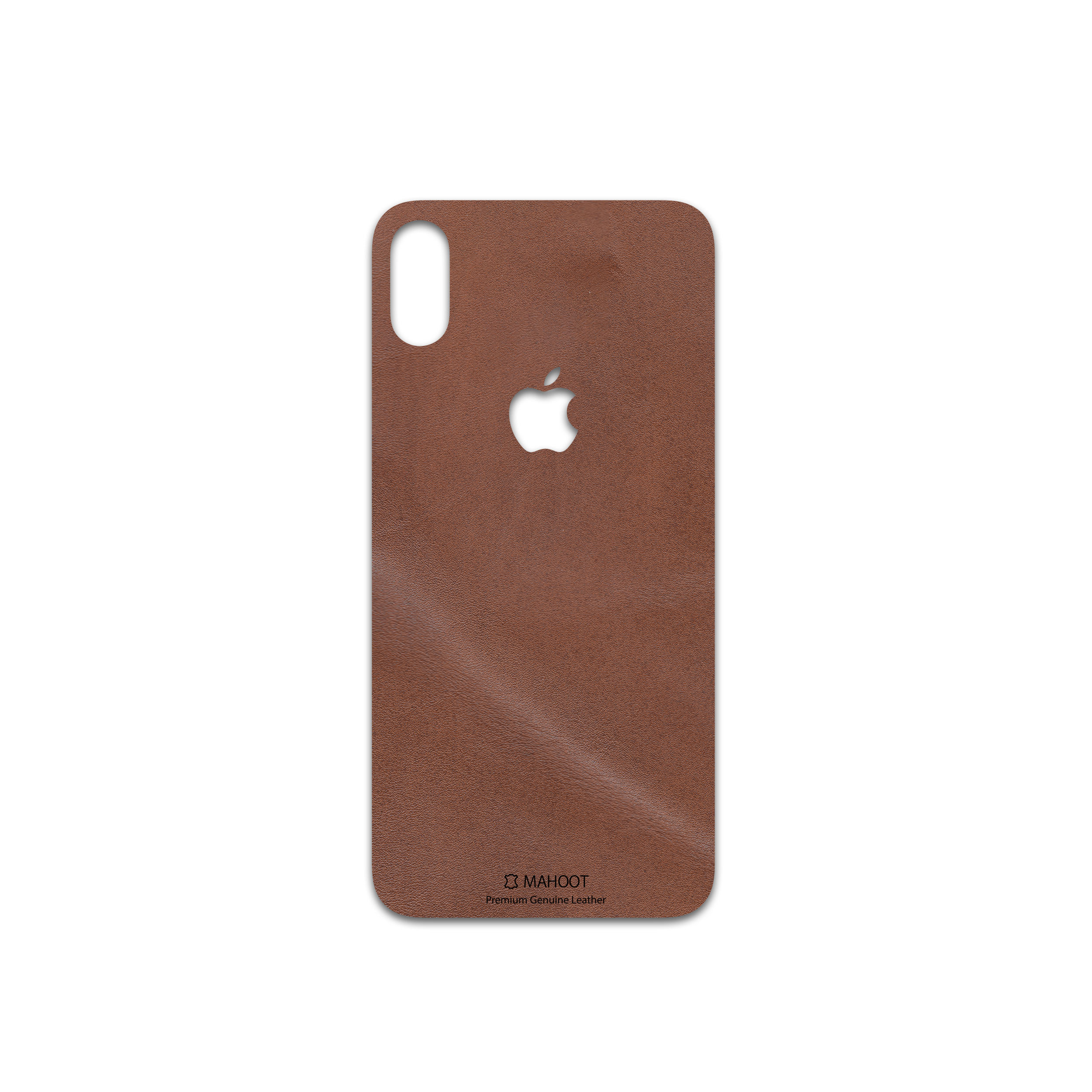 برچسب پوششی ماهوت مدل Matte-Natural-Leather مناسب برای گوشی موبایل اپل iPhone X