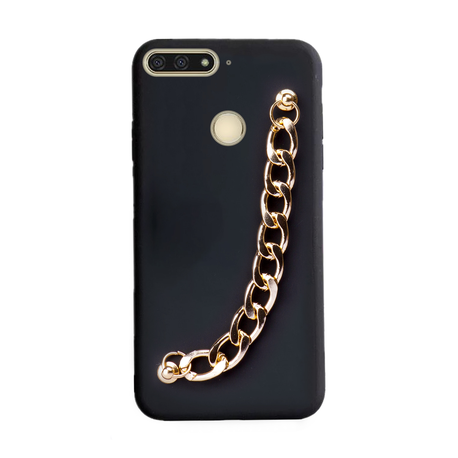 کاور طرح دستبندی مدل زنجیر طلایی مناسب برای گوشی موبایل آنر 7C