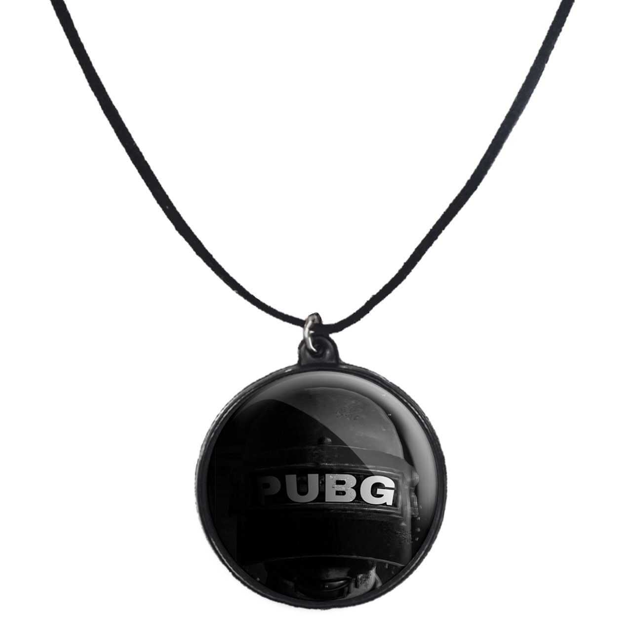 گردنبند پرمانه طرح PUBG کد pmb.28043 مدل دو طرفه