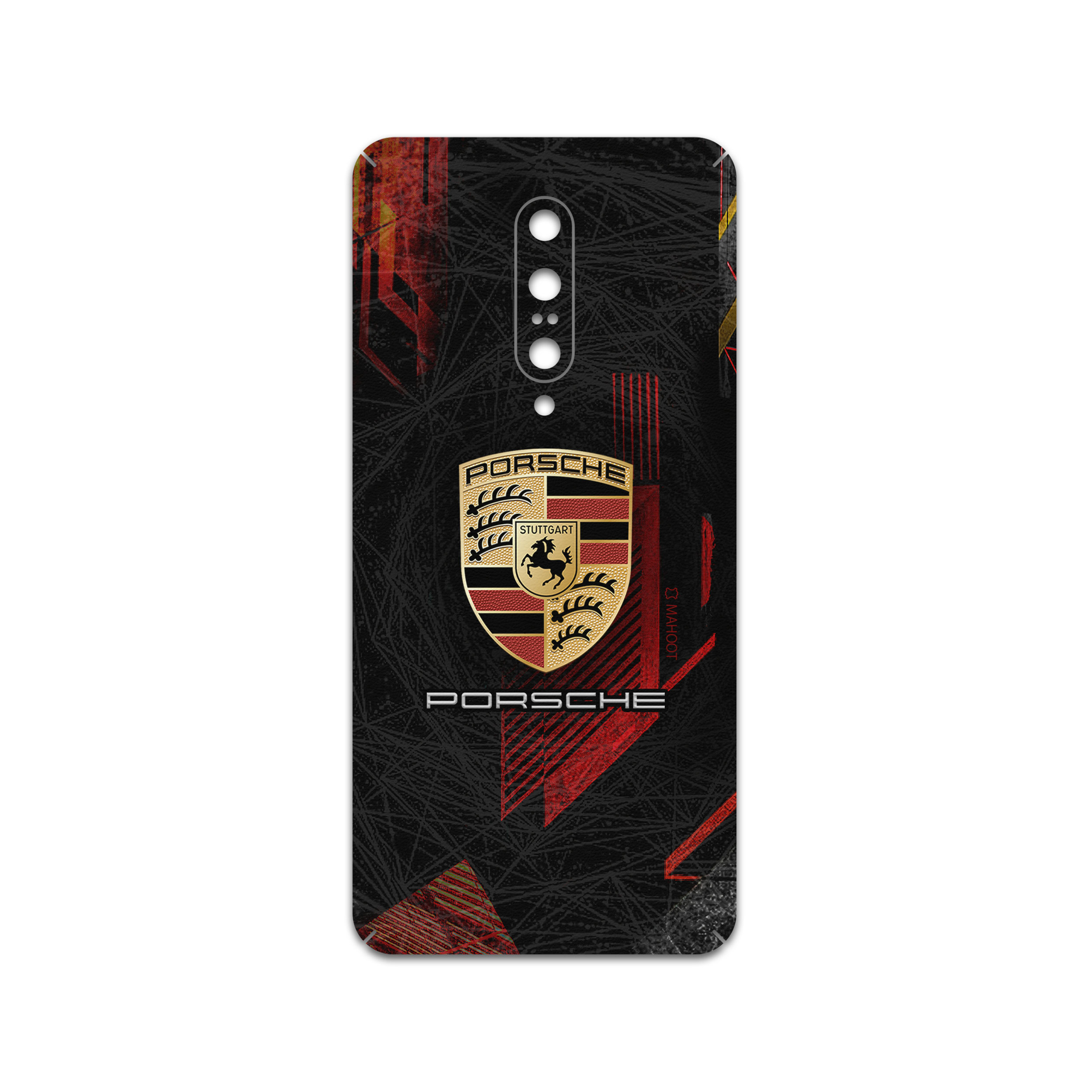 برچسب پوششی ماهوت مدل Porsche مناسب برای گوشی موبایل وان پلاس 7 Pro