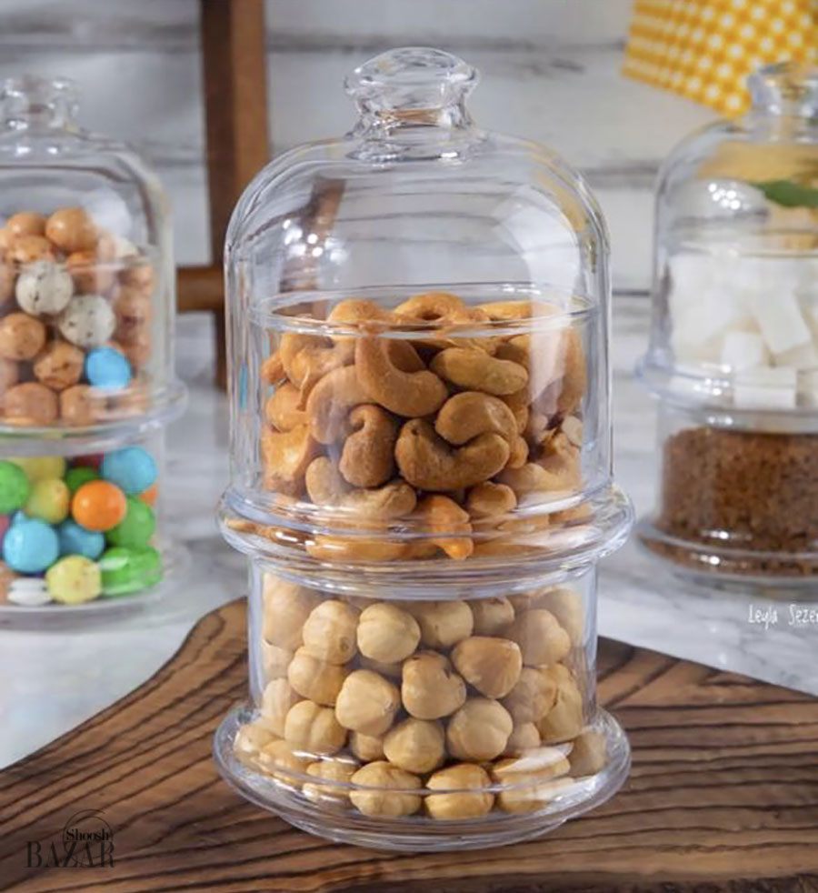 شکلات خوری یا کندی دو طبقه پاشاباغچه کد 96985