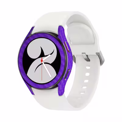 برچسب ماهوت طرح Purple Fiber مناسب برای ساعت هوشمند سامسونگ Watch4 40mm