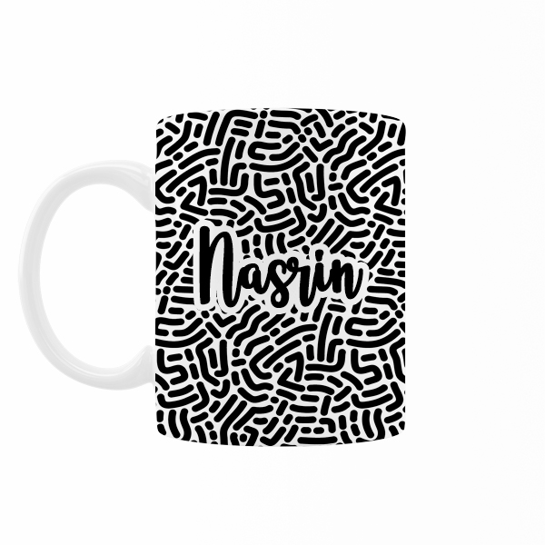 ماگ رژارت مدل اسم نسرین