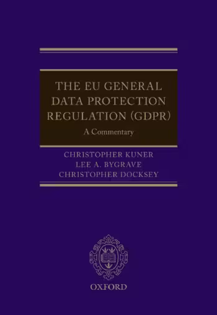 خرید و دانلود نسخه کامل کتاب The EU General Data Protection Regulation (GDPR): A Commentary - Pdf