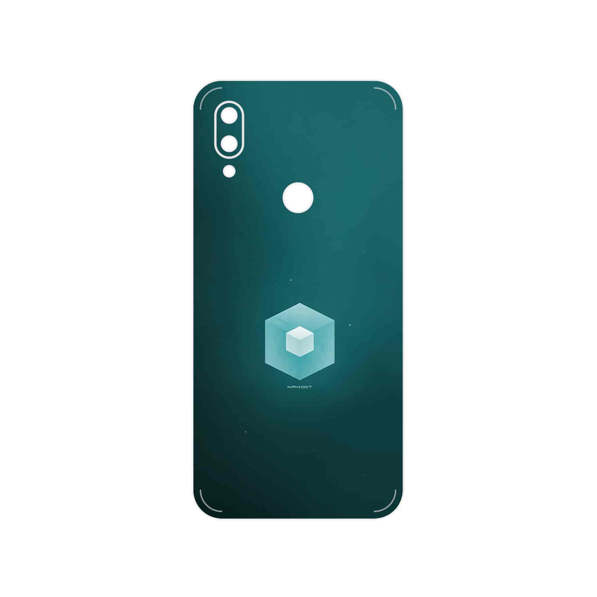 برچسب پوششی ماهوت مدل Minimal Cube icon مناسب برای گوشی موبایل شیائومی Redmi 7