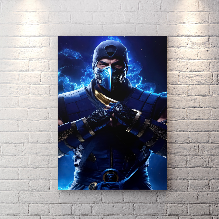 تابلو شاسی گیمینگ طرح بازی مورتال کمبت WAs-1113