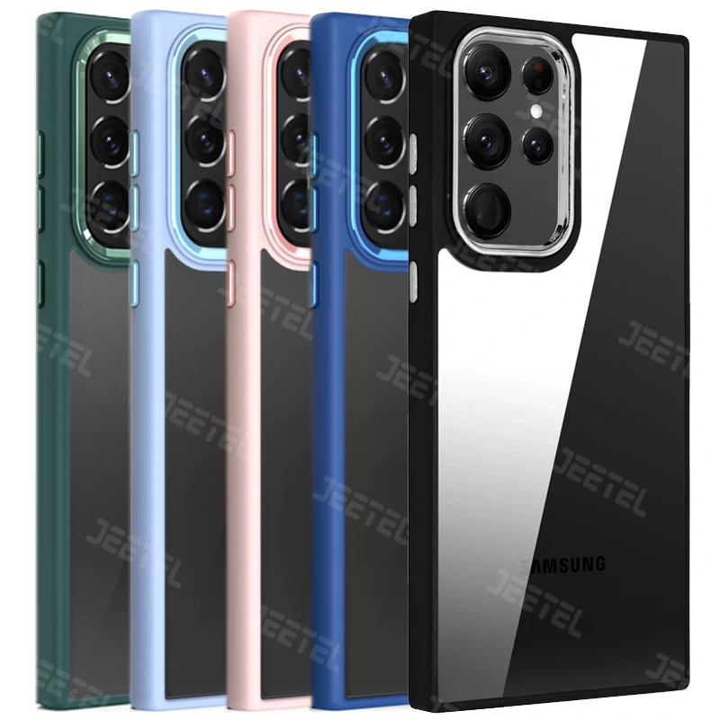 قاب اورجینال نیو اسکین Samsung Galaxy S22 Ultra 5G مدل متال کیس
