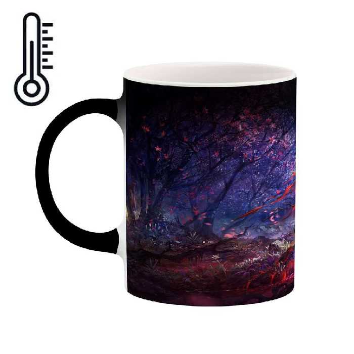 ماگ حرارتی کاکتی طرح انیمه مدل mgh17630