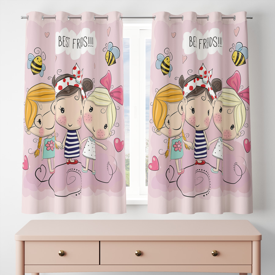 پرده مدل مخمل پانچی کد 8467 سایز 200x140 سانتی متر 