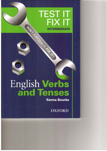 خرید و دانلود نسخه کامل کتاب Test It Fix It - English Verbs and Tenses - Intermediate
