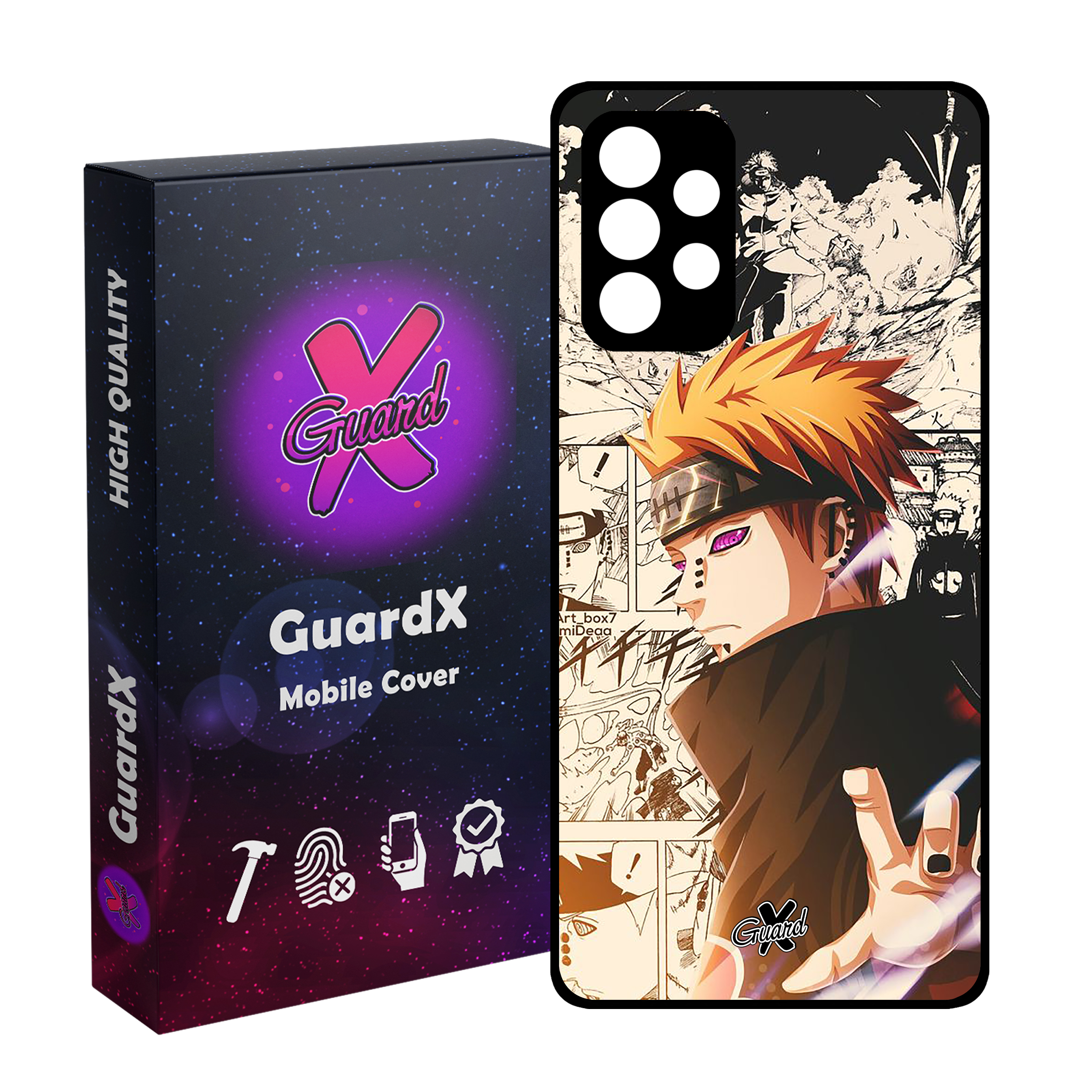 کاور گارد ایکس طرح Anime مدل Glass10378 مناسب برای گوشی موبایل سامسونگ Galaxy A52