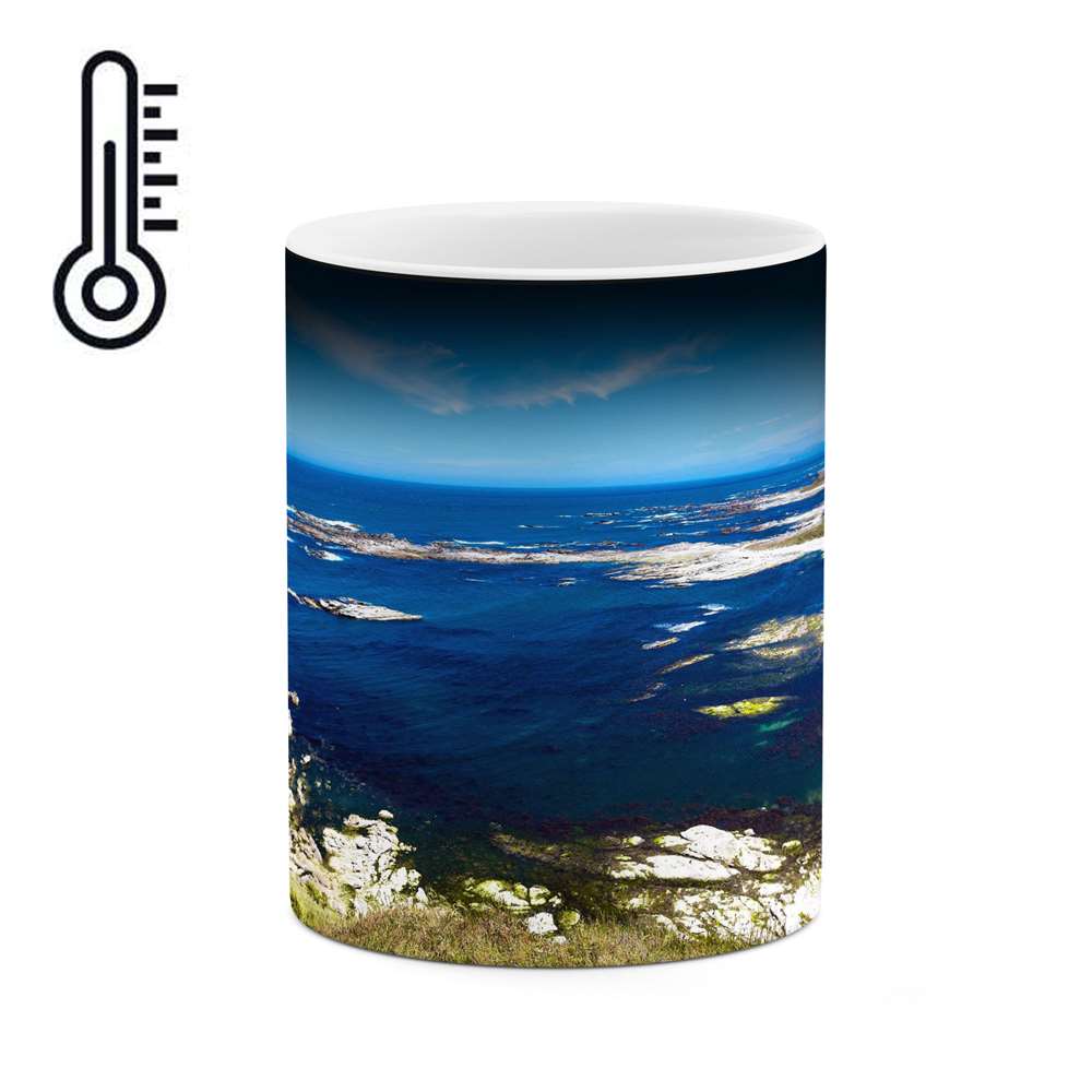 ماگ حرارتی طرح منظره رویایی و زیبا  مدل mgph14668