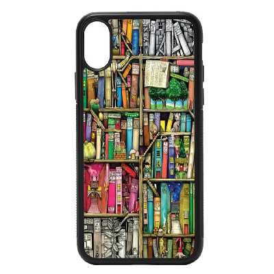 کاور طرح کتابخانه کد 7135 مناسب برای گوشی موبایل اپل iphone x/xs