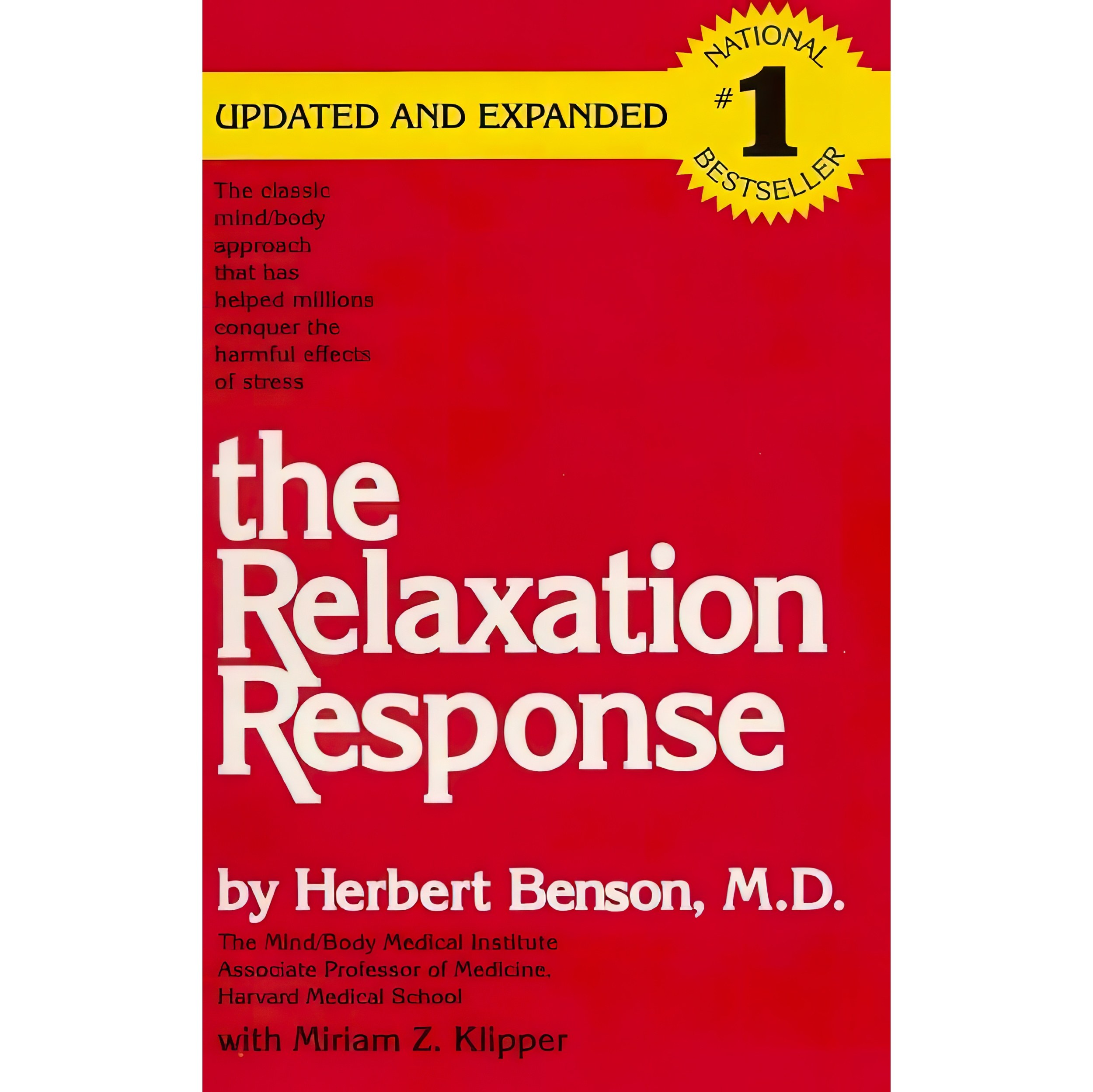 کتاب زبان اصلی The Relaxation Response اثر Herbert Benson and Miriam Z Klipper