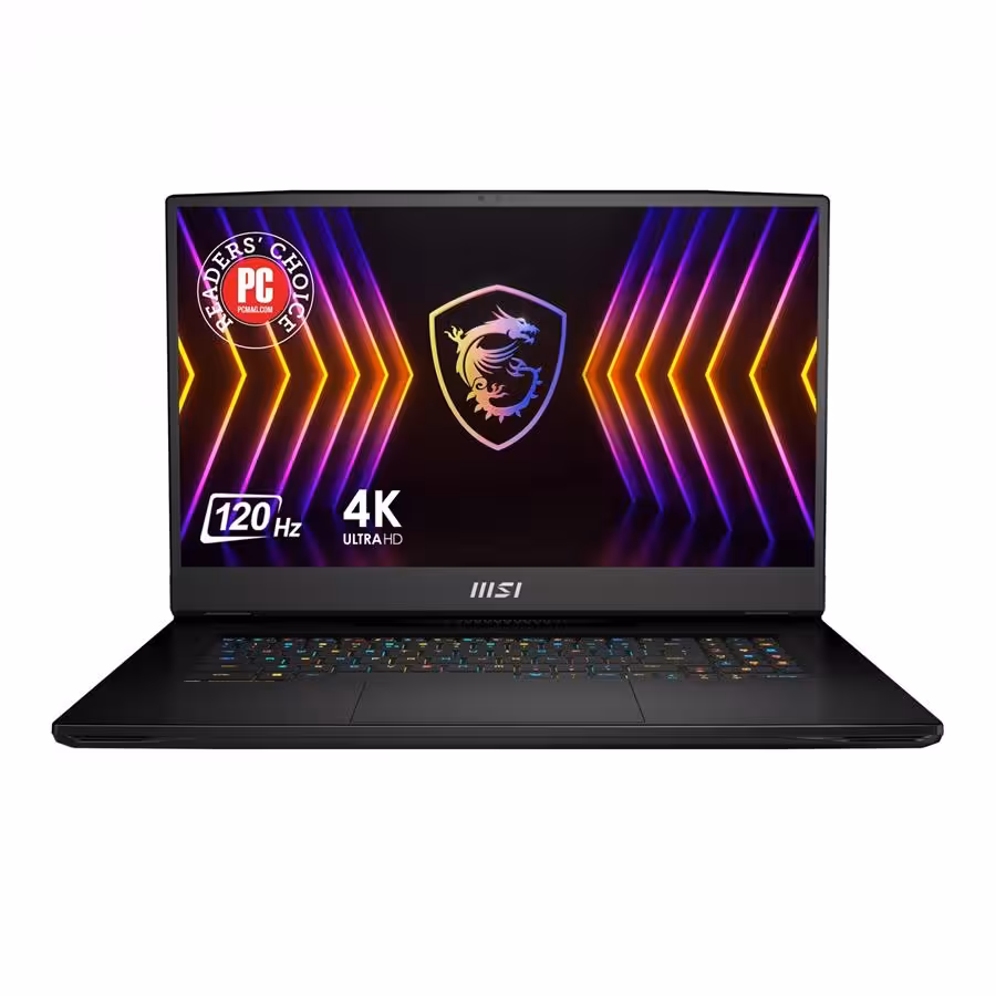 لپتاپ گیمینگ ام اس آی 17.3 اینچی مدل Titan GT77 12UHS پردازنده Core i9 رم 64GB حافظه 2TB SSD گرافیک 16GB 3080Ti
