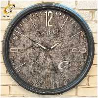 ساعت دیواری اورجینال ولدر PVC طوسی| کد رفرنس 639