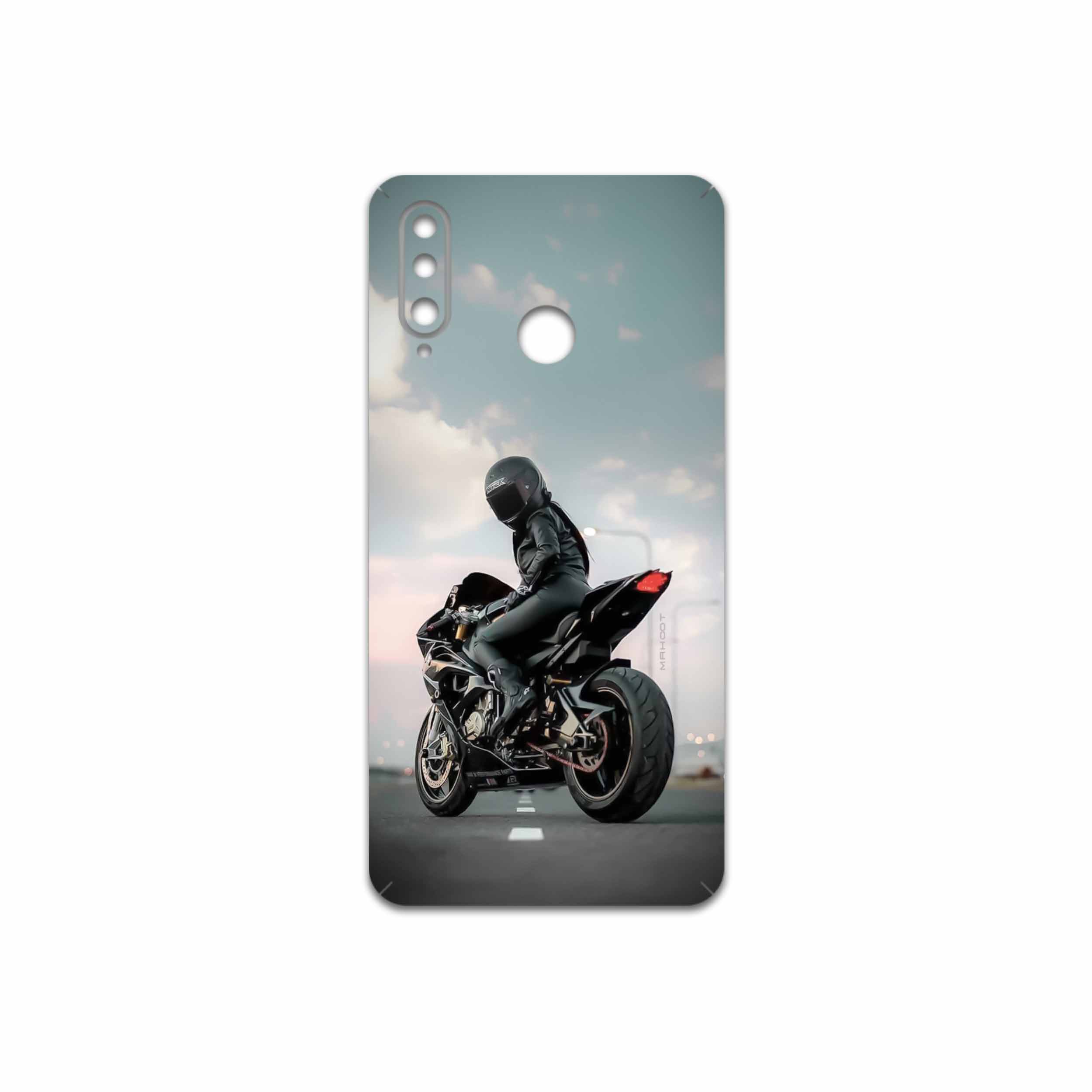 برچسب پوششی ماهوت مدل Motorcycling مناسب برای گوشی موبایل هوآوی P30 Lite (48 MP Camera)
