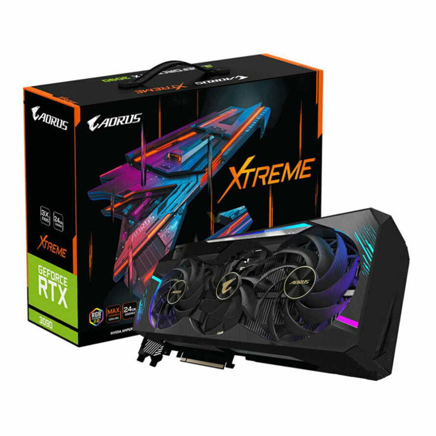 کارت گرافیک گیگابایت AORUS RTX 3090 XTREME 24G