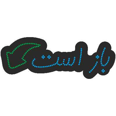 تابلو ال ای دی آیاز طرح باز است کد 151 BG