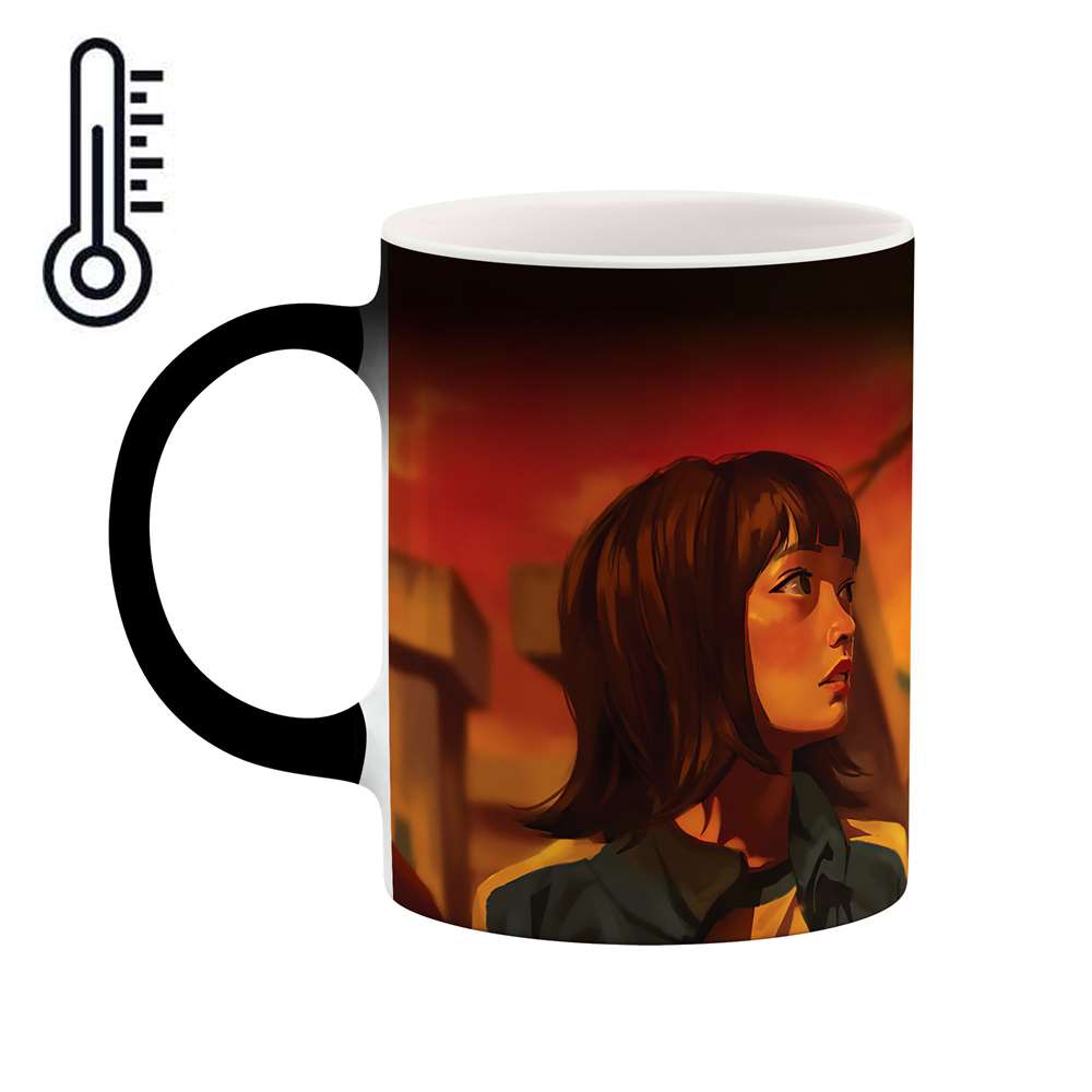 ماگ حرارتی طرح اسکویید گیم مدل mgh00309