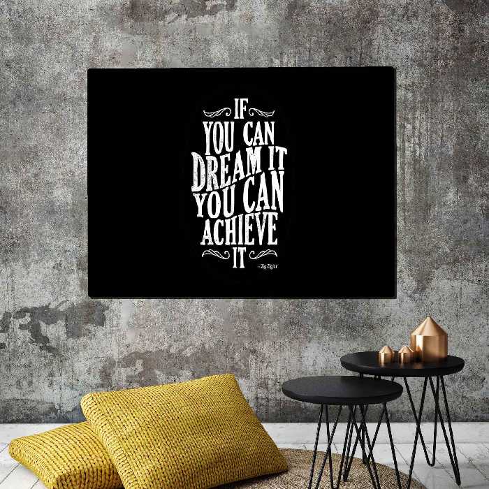 تابلو شاسی بکلیت طرح جمله انگیزشی انگلیسی مدل SH-s2170