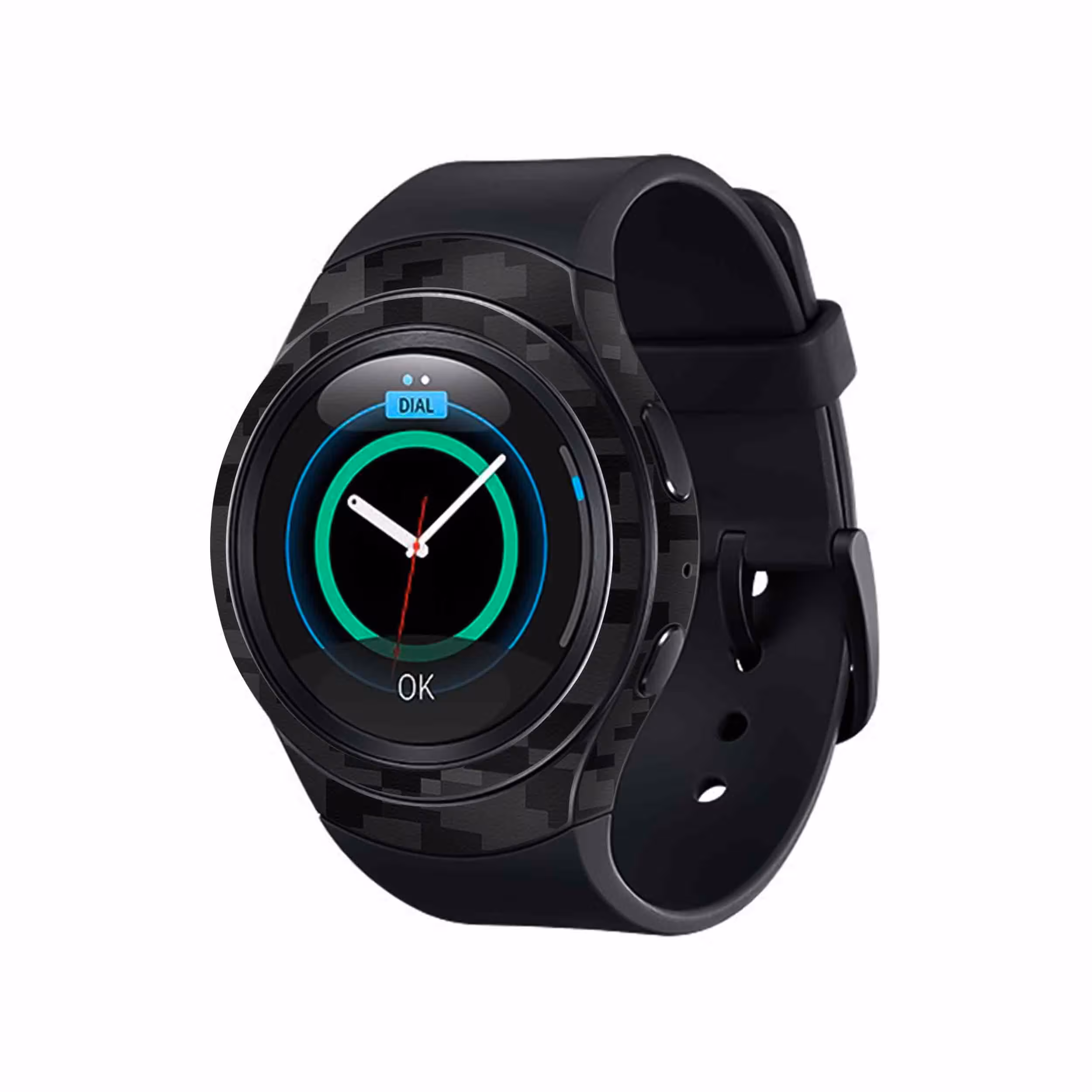 برچسب ماهوت طرح Night_Army_Pixel مناسب برای ساعت هوشمند سامسونگ Galaxy Gear S2