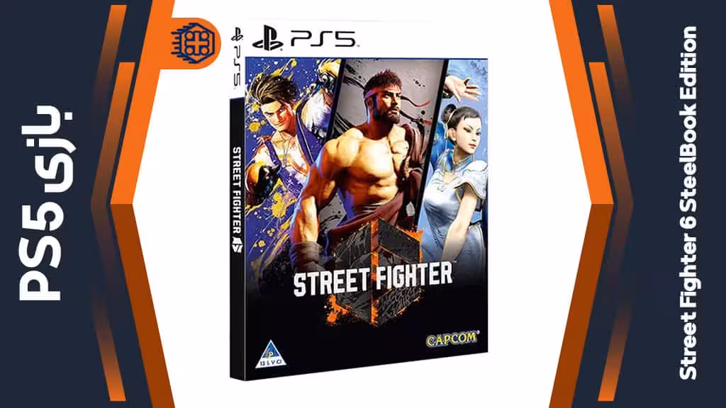 دیسک بازی Street Fighter 6 SteelBook Edition – مخصوص PS5