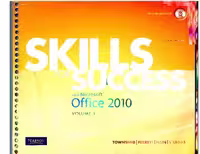خرید و دانلود نسخه کامل کتاب Skills for Success with MS Office 2010 [Vol.1]