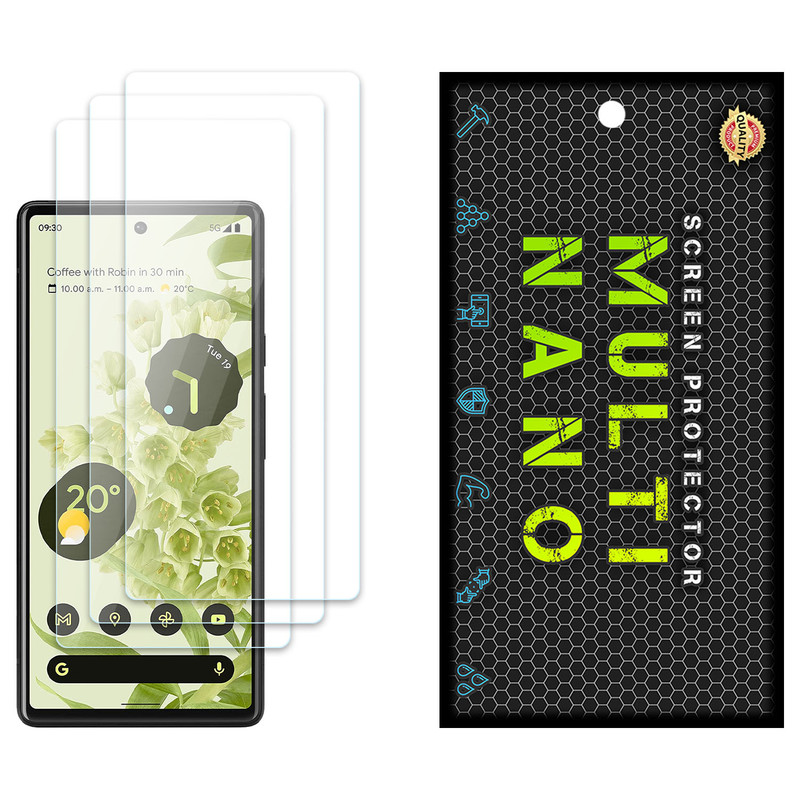 محافظ صفحه نمایش مولتی نانو مدل X-S3N مناسب برای گوشی موبایل گوگل Pixel 6 بسته سه عددی | کالا برتری