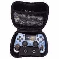 دسته PS4 به همراه ملزومات مدل PX001 PlayX طرح God Of war Ragnarok