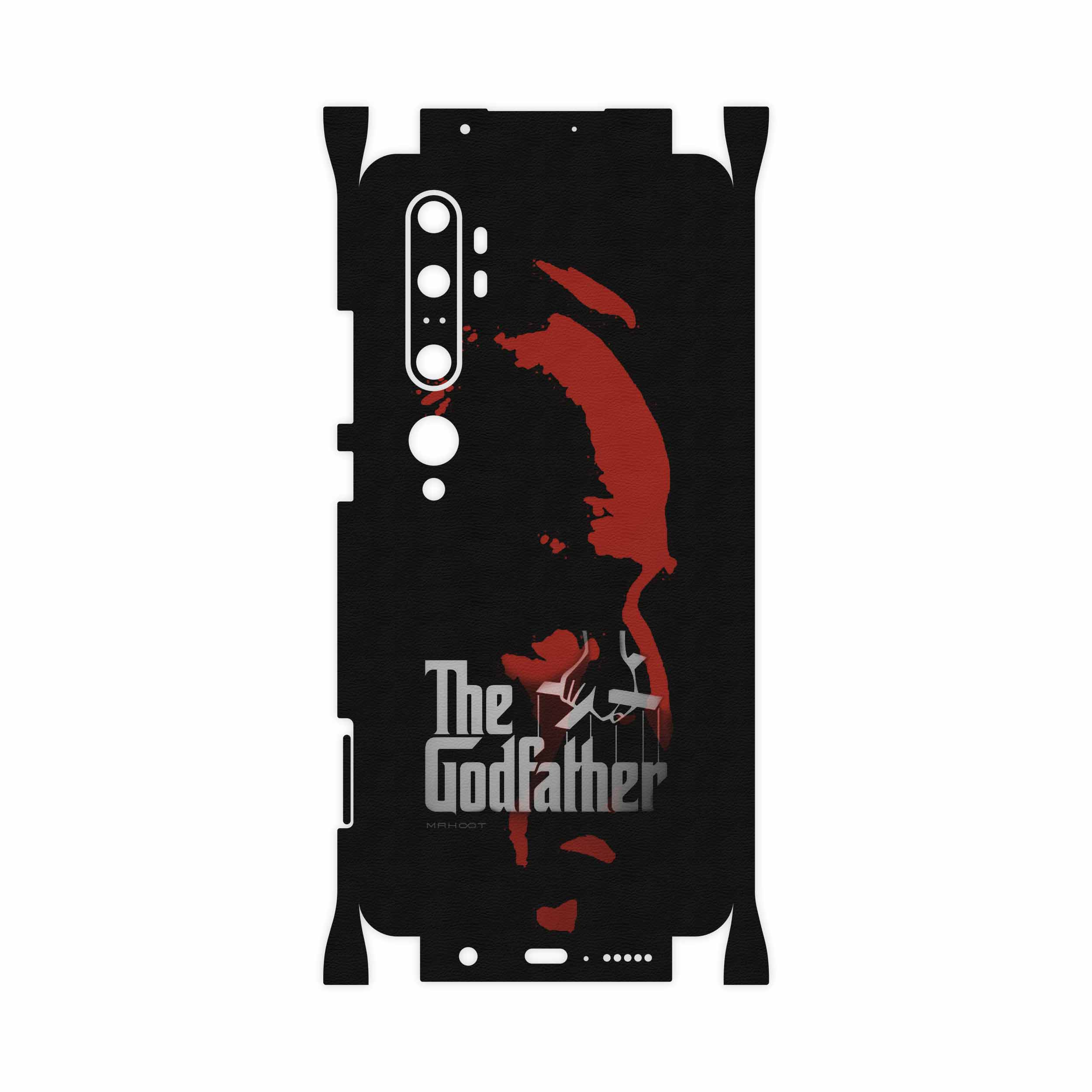 برچسب پوششی ماهوت مدل The Godfather-FullSkin مناسب برای گوشی موبایل شیائومی Mi Note 10 Pro
