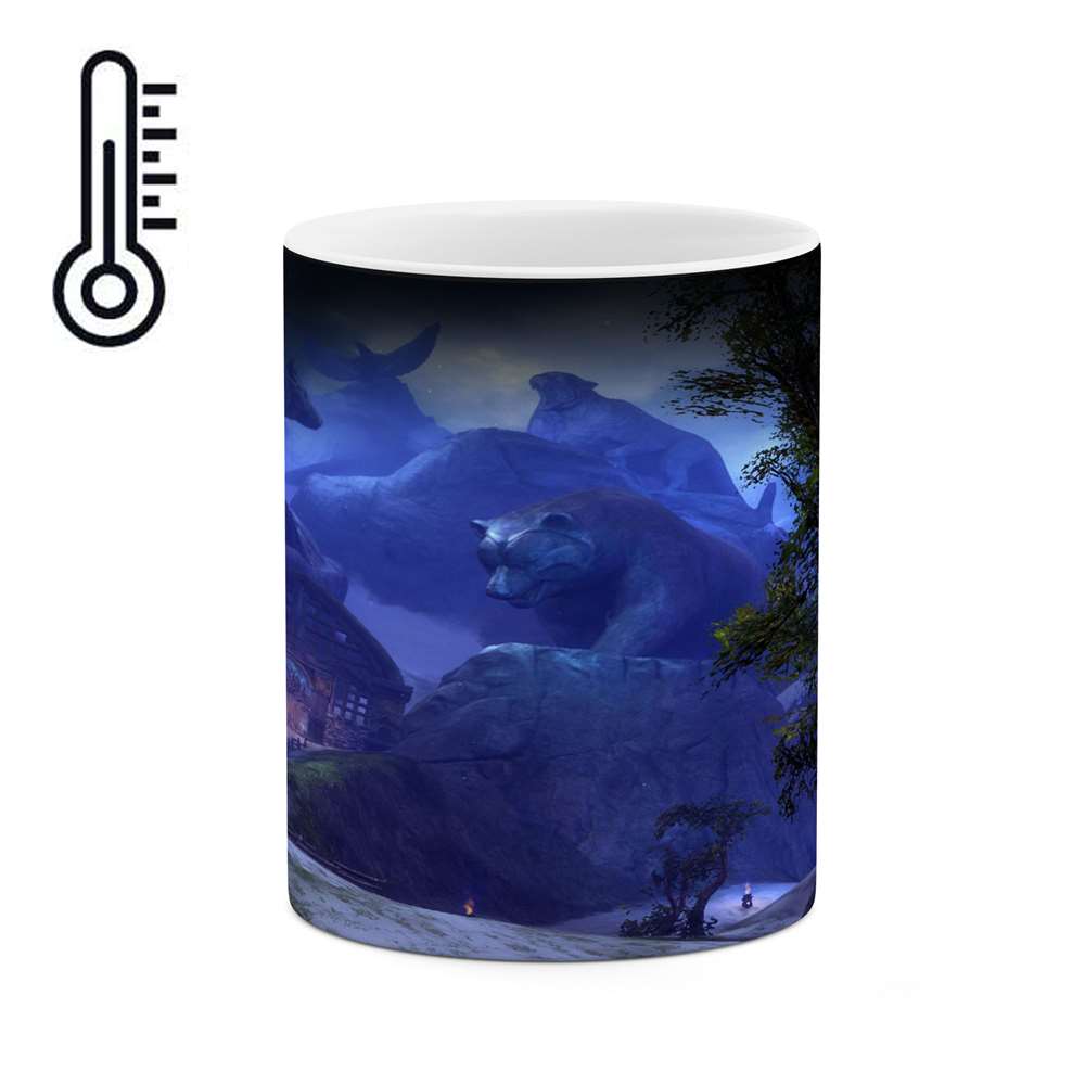 ماگ حرارتی کاکتی طرح نقاشی مدل mgh13616