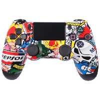 دسته بازی بی سیم سونی Dualshock 4 High Copy درجه یک طرح Fantasy مناسب برای PS4
