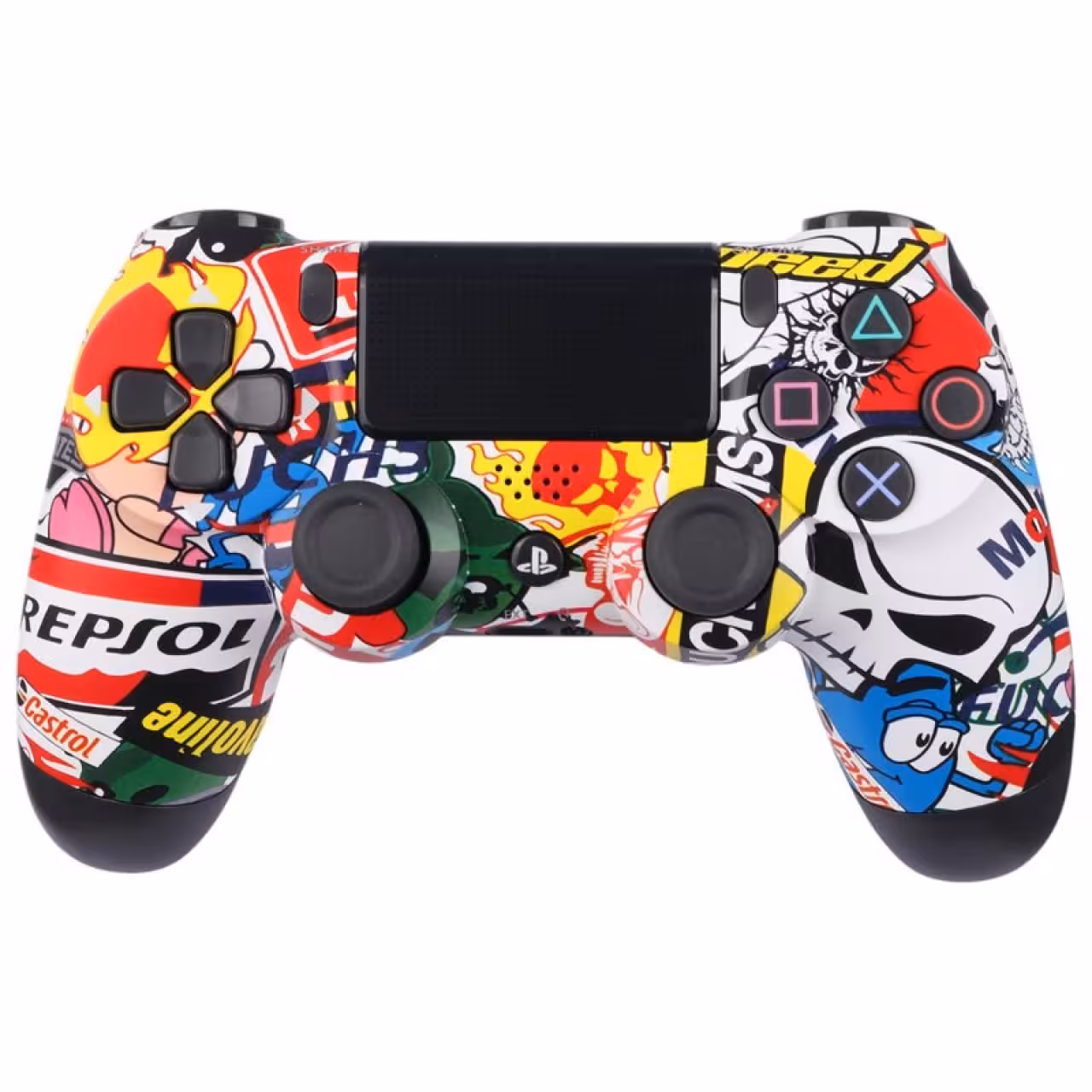دسته بازی بی سیم سونی Dualshock 4 High Copy درجه یک طرح Fantasy مناسب برای PS4