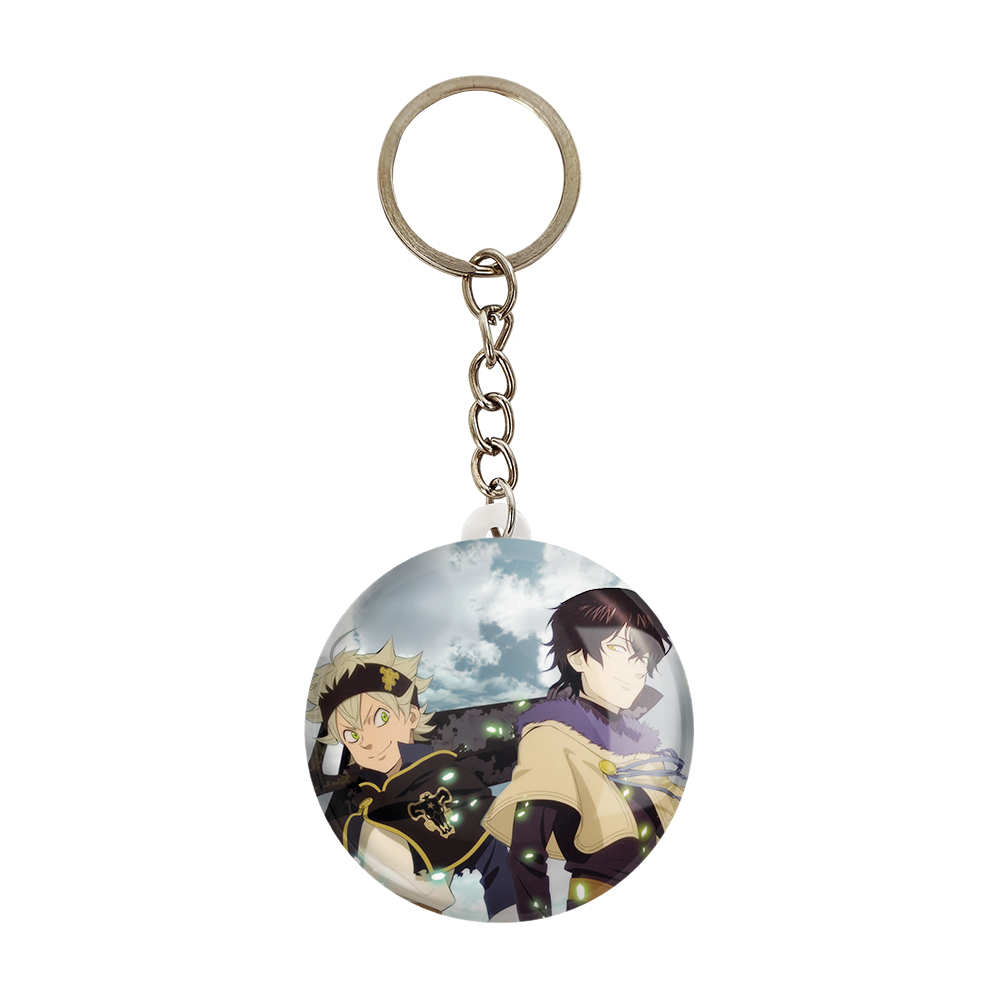 جاکلیدی خندالو مدل یونو و آستا انیمه بلک کلاور Black Clover کد 11747