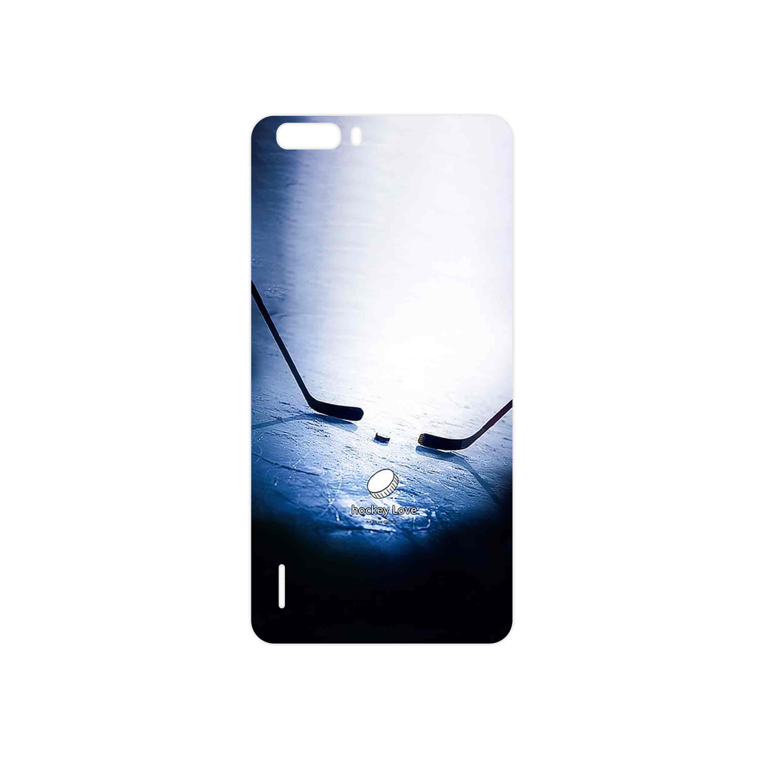 برچسب پوششی ماهوت مدل Ice hockey مناسب برای گوشی موبایل آنر 6 Plus