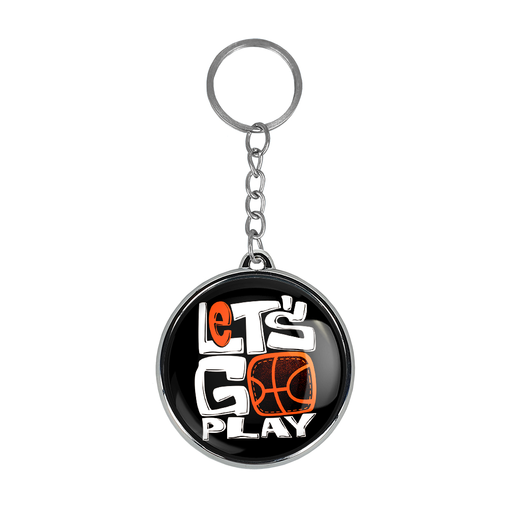 جاکلیدی خندالو طرح بسکتبال مدل دوطرفه کد 49894992