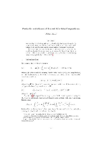 خرید و دانلود نسخه کامل کتاب Periodic solutions of forced Kirchhoff equations