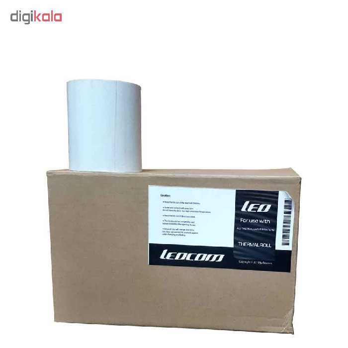 کاغذ مخصوص پرینتر حرارتی لیوکام مدل 50M عرض 79 میلی متر بسته 4 عددی