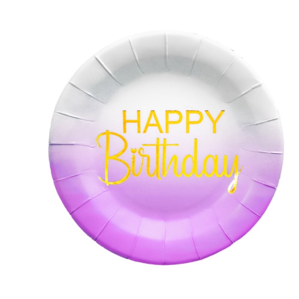 ست تم تولد طلا کوب طیف بنفش 10 نفره 