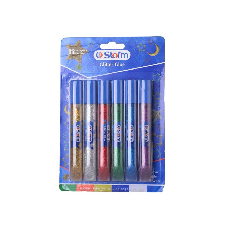 چسب اکلیلی 6 رنگ مات استورم کد HL-608