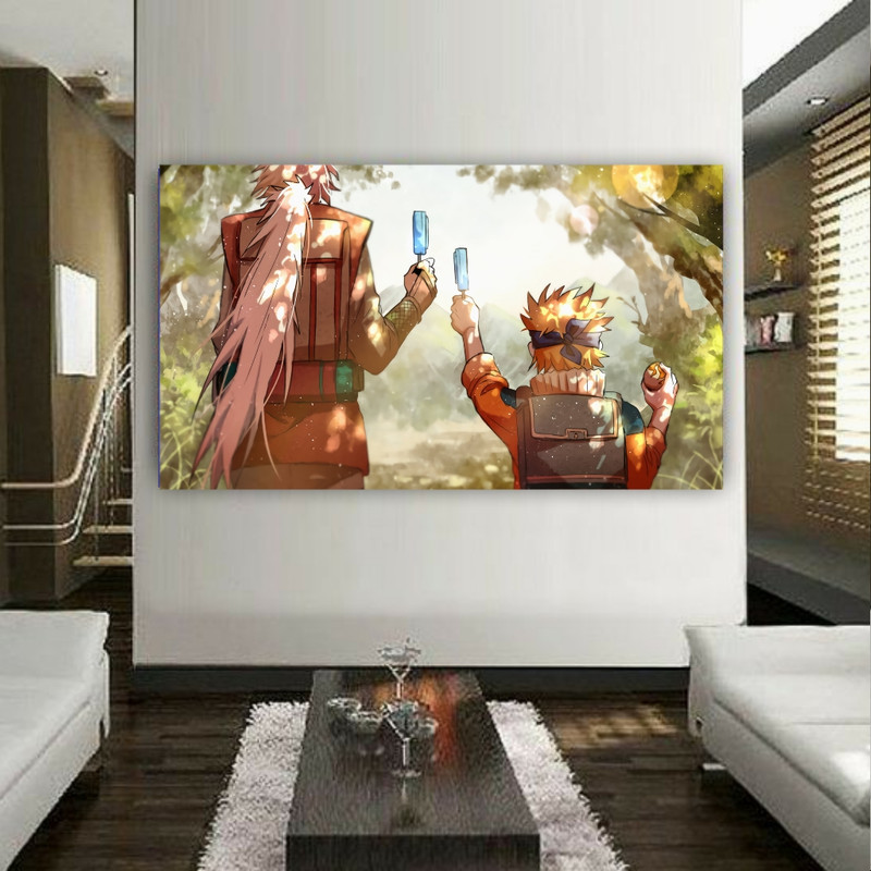 تابلو شاسی طرح انیمه ناروتو مدل SDT4063 | دنیای قاب