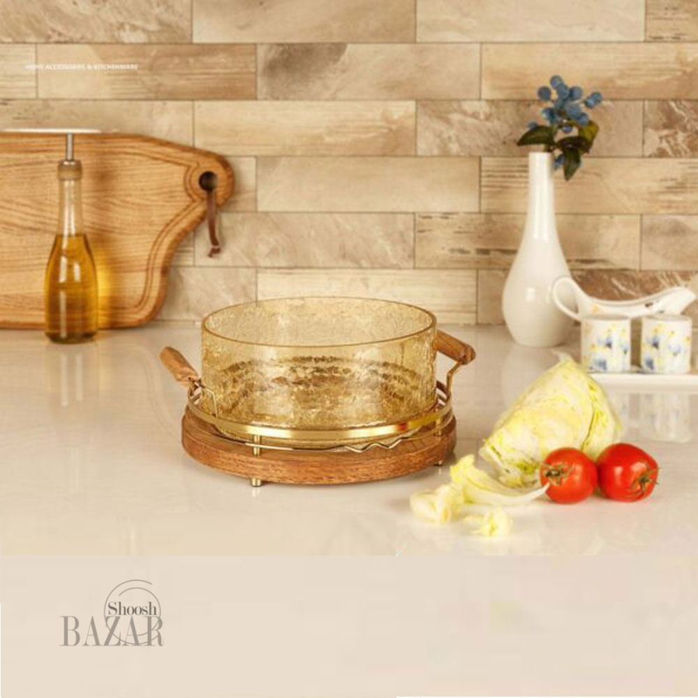 سالاد خوری بی وی کی طرح کاریزما طلایی دو سایز 412525 – 412520