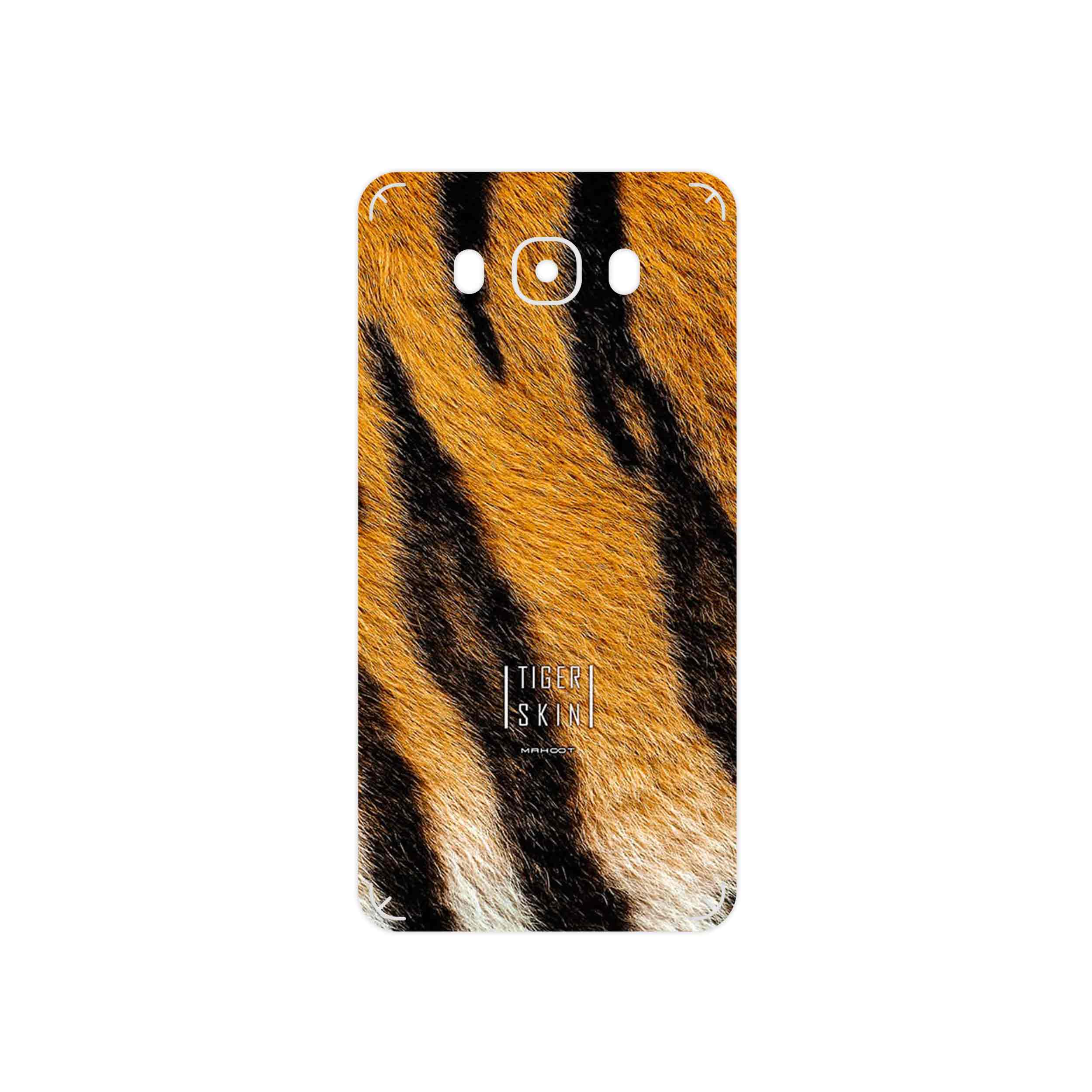 برچسب پوششی ماهوت مدل Tiger Skin مناسب برای گوشی موبایل سامسونگ Galaxy J7 2016