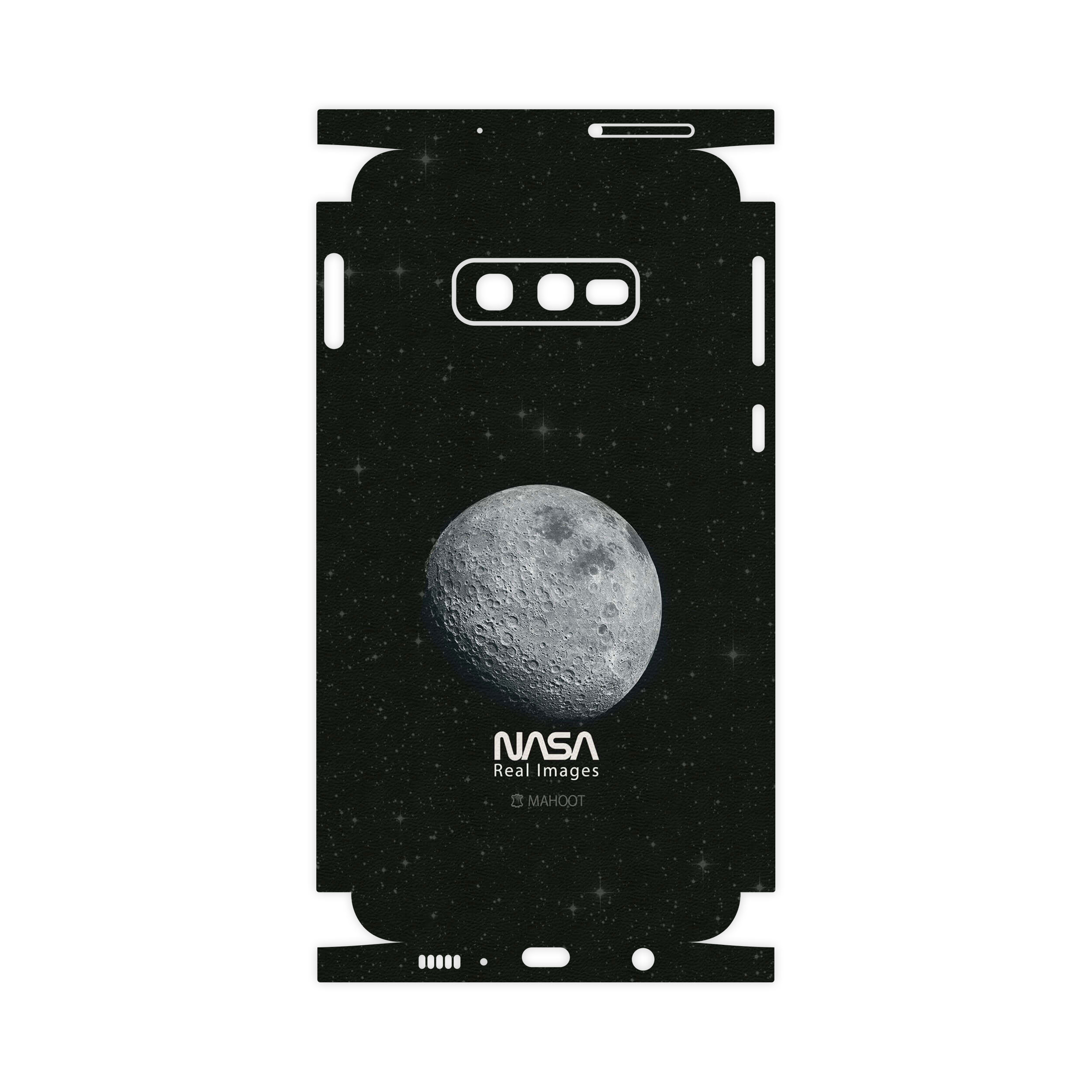 برچسب پوششی ماهوت مدل Moon-By-NASA-FullSkin مناسب برای گوشی موبایل سامسونگ Galaxy S10e
