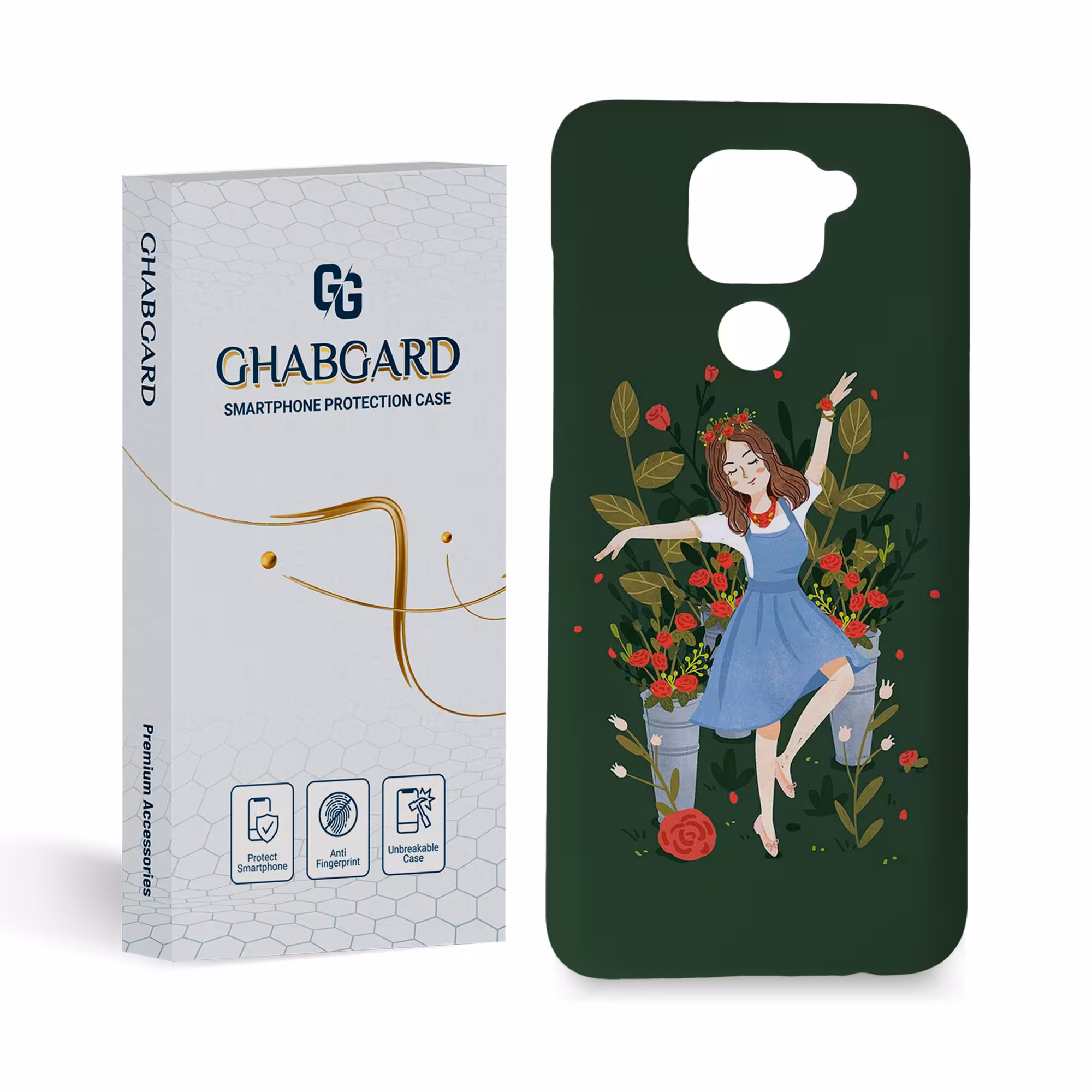 کاور قاب گارد مدل دخترانه مناسب برای گوشی موبایل شیائومی mi note 9