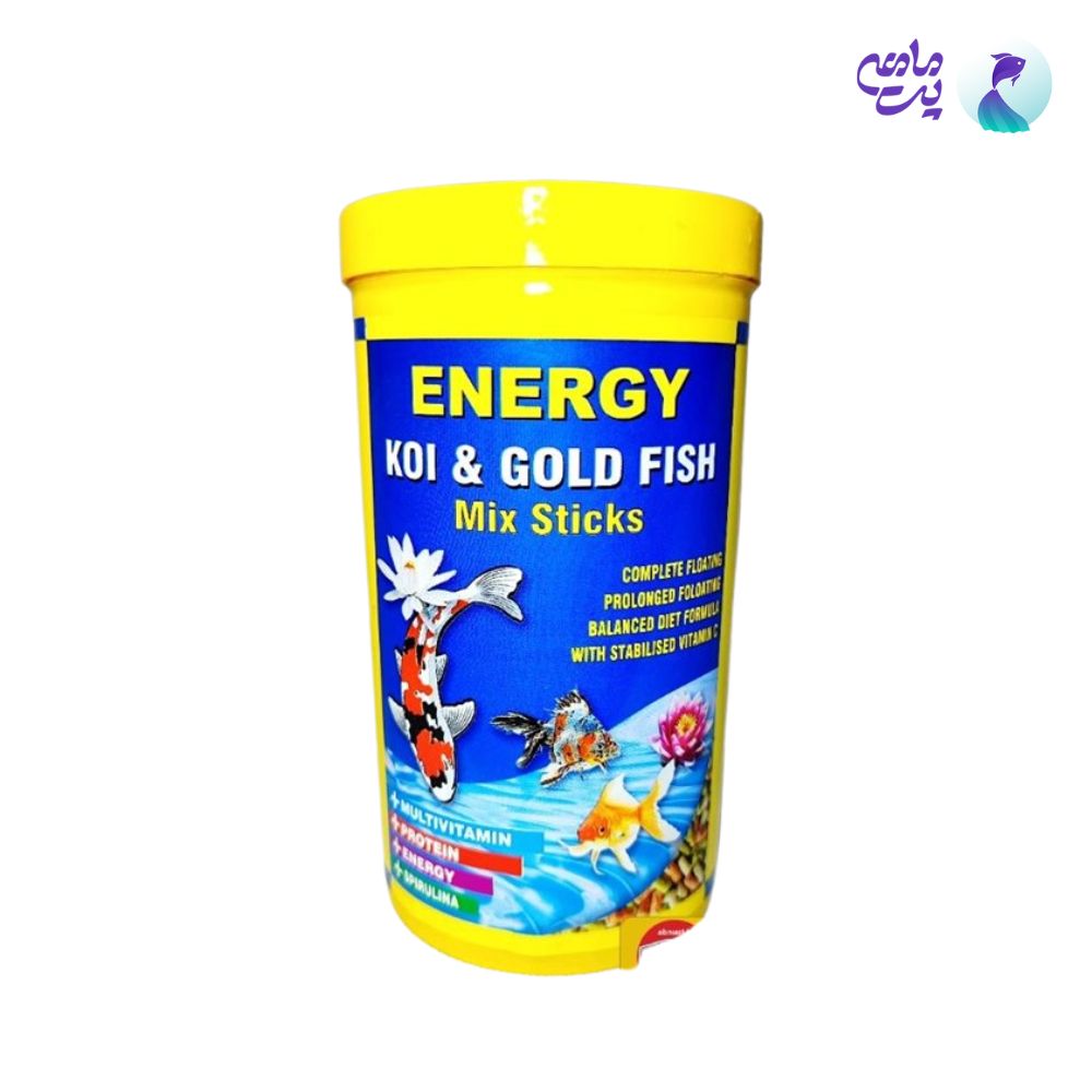 غذای ماهی انرژی کوی و گلدفیش MIX STICKS (1000 میلی لیتر)